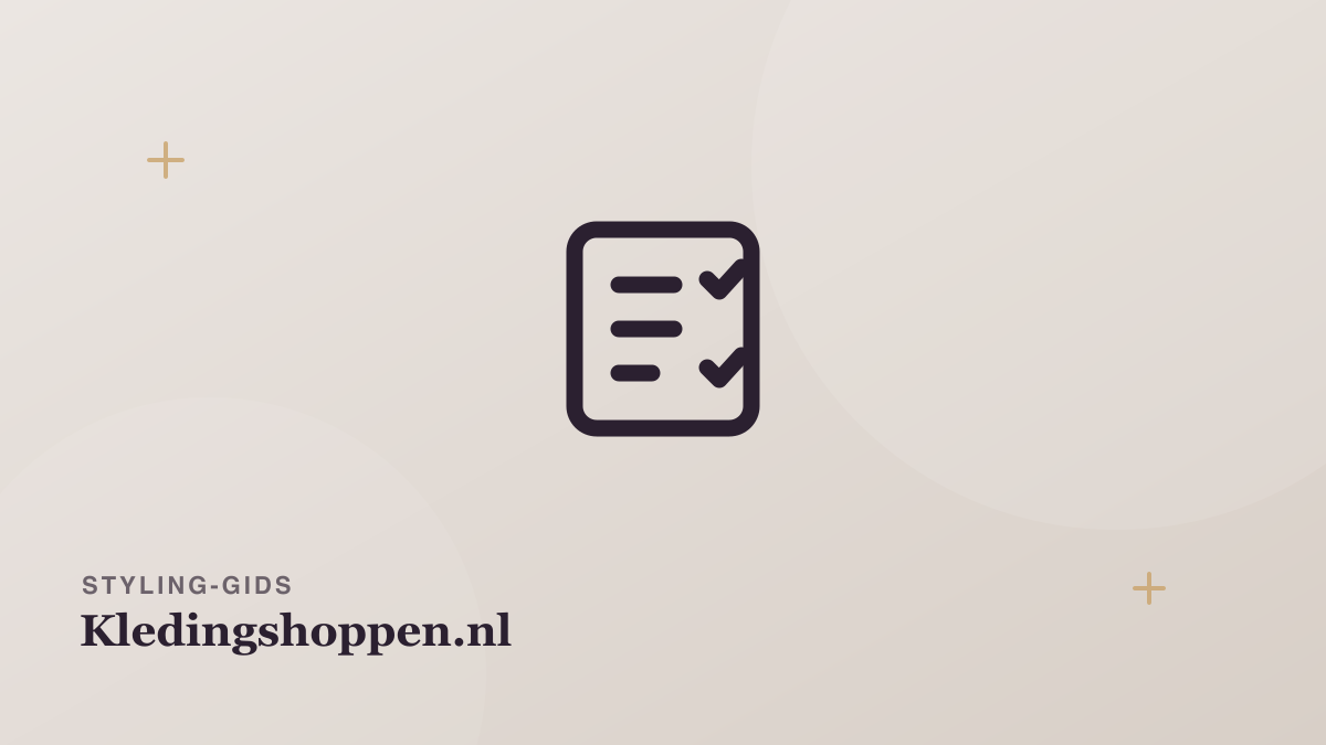De complete gastoutfit-checklist: zo vergeet je niets